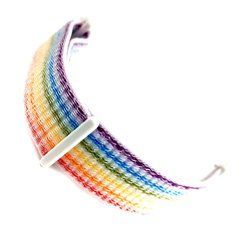 Ремешок Bonchic Nylon для Xiaomi Amazfit Bip/Bip Lite/Bip S Lite/GTR 42mm/GTS/ TicWatch S2/ TicWatch E Rainbow BNL00RB01-22