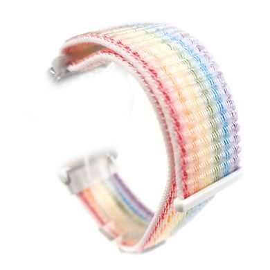Ремешок Bonchic Nylon для Xiaomi Amazfit Bip/Bip Lite/Bip S Lite/GTR 42mm/GTS/ TicWatch S2/ TicWatch E Rainbow BNL00RB01-22