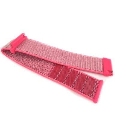 Ремешок Bonchic Nylon для Xiaomi Amazfit Bip/ Bip Lite/ GTR 42mm/GTS/ TicWatch S2/ TicWatch E Pink BNL00PN01-22