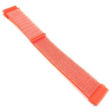 Ремешок Bonchic Nylon для Xiaomi Amazfit Bip/ Bip Lite/ Bip S Lite/ GTR 42mm/GTS/TicWatch S2/TicWatch E Orange BNL00OR01-22