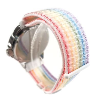 Ремешок Bonchic Nylon для Xiaomi Amazfit Bip/Bip Lite/Bip S Lite/GTR 42mm/GTS/ TicWatch S2/ TicWatch E Rainbow BNL00RB01-20XI