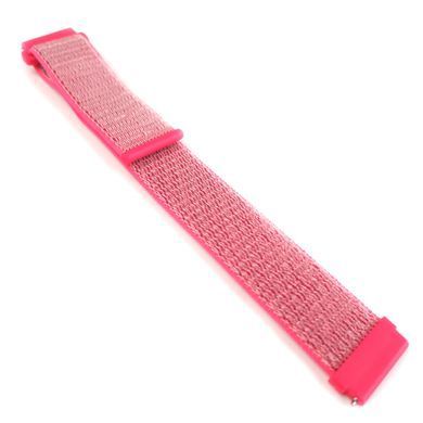 Ремешок Bonchic Nylon для Xiaomi Amazfit Bip/ Bip Lite/ GTR 42mm/GTS/ TicWatch S2/ TicWatch E Pink BNL00PN01-20XI