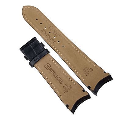 Кожаный ремешок для часов Tissot T610029096 -23BL Hightone premium ширина 23 мм