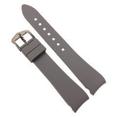 Ремінець для годинника каучуковий ширина 18 мм SL RC1800GR-01
