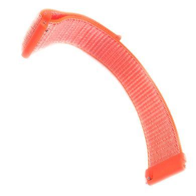 Ремешок Bonchic Nylon для Xiaomi Amazfit Bip/ Bip Lite/ Bip S Lite/ GTR 42mm/GTS/TicWatch S2/TicWatch E Orange BNL00OR01-20XI