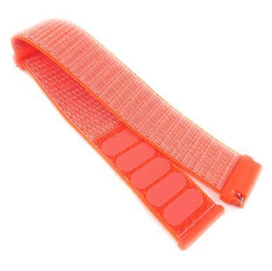 Ремешок Bonchic Nylon для Xiaomi Amazfit Bip/ Bip Lite/ Bip S Lite/ GTR 42mm/GTS/TicWatch S2/TicWatch E Orange BNL00OR01-20XI