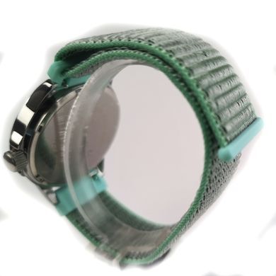 Ремешок Bonchic Nylon для Xiaomi Amazfit Bip/ Bip Lite/ GTR 42mm/GTS/ TicWatch S2/ TicWatch E Gray-Turquoise BNL00GR03-20XI