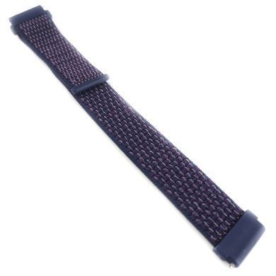 Ремешок Bonchic Nylon для Xiaomi Amazfit Bip/ Bip Lite/ GTR 42mm/GTS/ TicWatch S2/ TicWatch E Deep Blue BNL00BU02-20XI