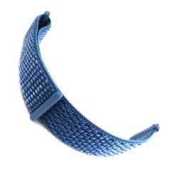 Ремешок Bonchic Nylon для Xiaomi Amazfit Bip/ Bip Lite/ Bip S Lite/ GTR 42mm/GTS/ TicWatch S2/ TicWatch E Blue BNL00BU01-20XI
