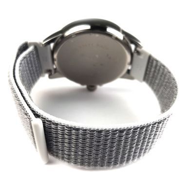 Ремешок Bonchic Nylon для Xiaomi Amazfit Bip/ Bip Lite/ GTR 42mm/GTS/ TicWatch S2/ TicWatch E Gray-White BNL00GR04-20XI