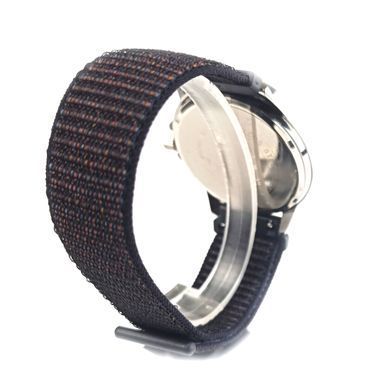 Ремешок Bonchic Nylon для Xiaomi Amazfit Bip/ Bip Lite/ GTR 42mm/GTS/ TicWatch S2/ TicWatch E Brown Black BNL00BR01-20XI