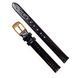 Шкіряний ремінець для годинника ширина 10 мм Bros BRS1002BL-02